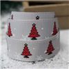 Order  Go Grosgrain - Christmas Trees Silver/Red
